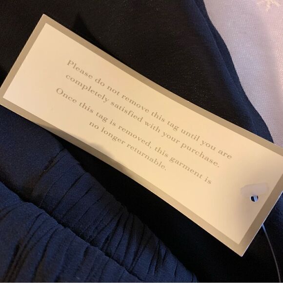 Ann Taylor Loft ‘Celebrations Silk Dress Black Removable Straps Lined Sz 14 NWT - Picture 9 of 12